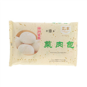 五丰富春菜肉包(速冻面米制品、速冻、熟制、含肉类)