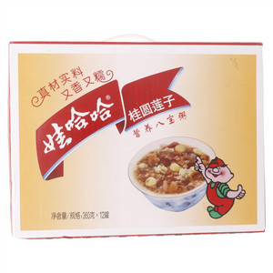 娃哈哈桂圆莲子营养八宝粥