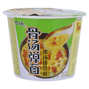 今麦郎骨汤弹面浓汤排骨面