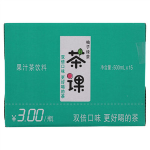今麦郎茶课柚子绿茶