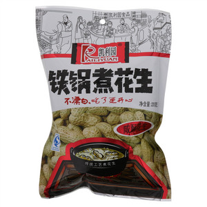 凯利园铁锅煮花生