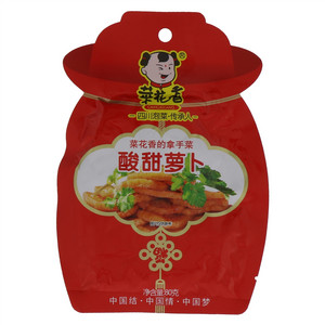 菜花香鲜椒泡萝卜