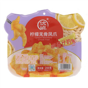 优飨柠檬无骨凤爪