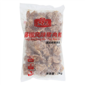 众品藤椒风味猪肉粒