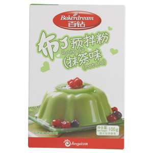 Bakerdream百钻抹茶味布丁预拌粉