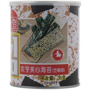 欢乐禧禧农亨芝麻味夹心海苔