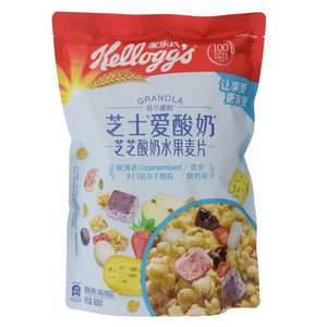 家乐氏谷兰诺拉芝士爱酸奶芝芝酸奶水果麦片