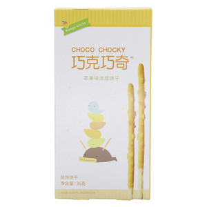巧克巧奇芒果味涂层饼干