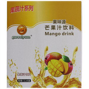果味源果蔬汁系列芒果汁饮料