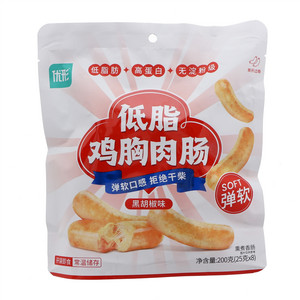 优形低脂鸡胸肉肠（黑胡椒味）