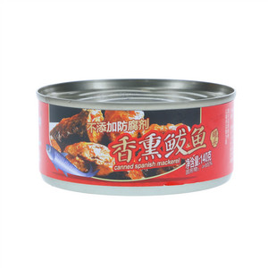 三渔圣冈香薰鲅鱼罐头