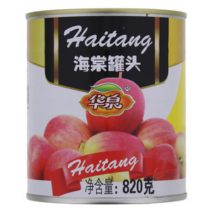 华泉海棠罐头