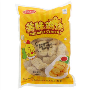 清清美源黑胡椒美味鸡块