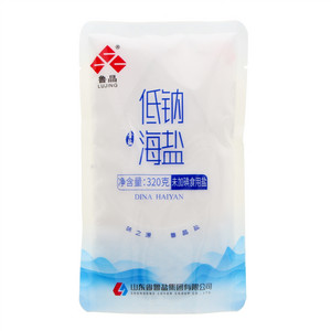 鲁晶牌未加碘立袋低钠海盐（健康生活系列）