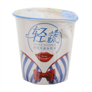 统一轻蔬轻醇什蔬海鲜面方便面