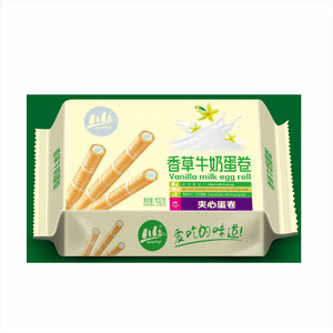 川岛香草味牛奶蛋卷