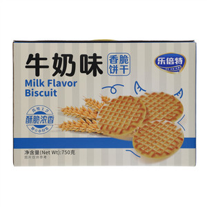 乐倍特牛奶味香脆饼干