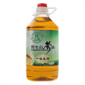 绿之囤一级压榨野生山茶油