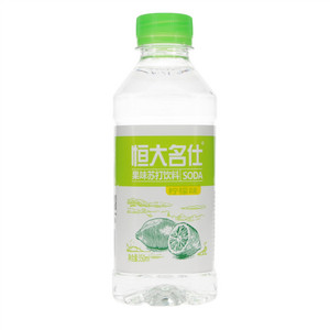 恒大名仕柠檬味苏打饮料