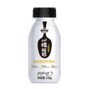PE瓶 裸酸奶 风味酸奶 236g