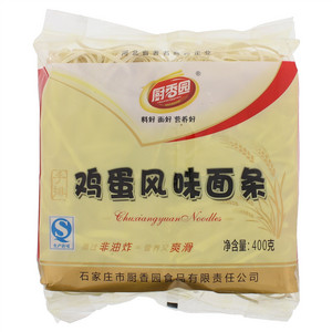 厨香园鸡蛋风味手排面条