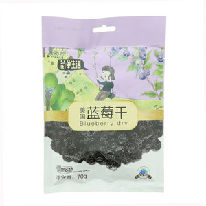 悦记飘香蓝莓干70克