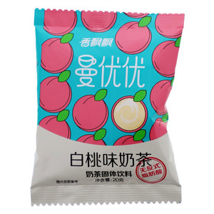 香飘飘曼优优白桃味奶茶固体饮料