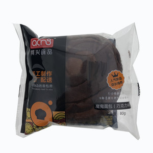 阿兴食品巧克力味魔鬼面包