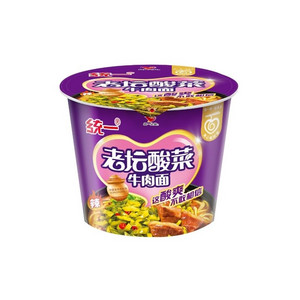 统一老坛酸菜牛肉面