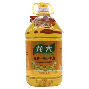 龙大压榨一级花生油