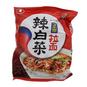 农心辣白菜拉面方便面