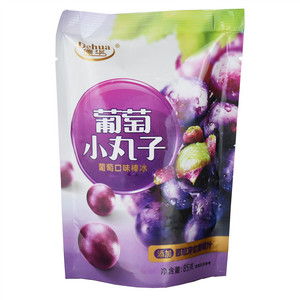 德华葡萄口味葡萄小丸子棒冰