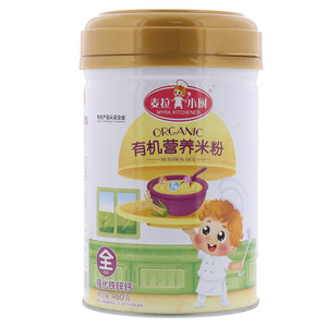麦拉小厨强化钙铁锌有机营养米粉
