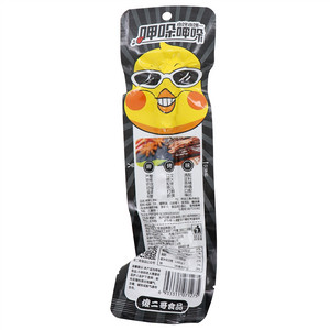 傻二哥食品呷哚呷哚黑鸭味烤脖