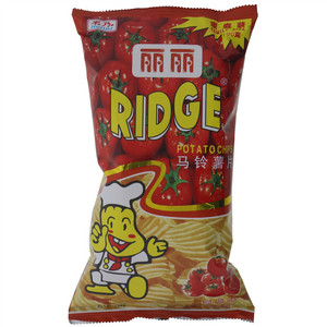 禾乃丽丽番茄味马铃薯片
