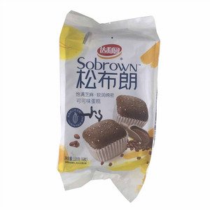 达利园松布朗可可味蛋糕