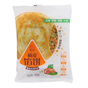 雍运葱香牛肉风味酥皮馅饼