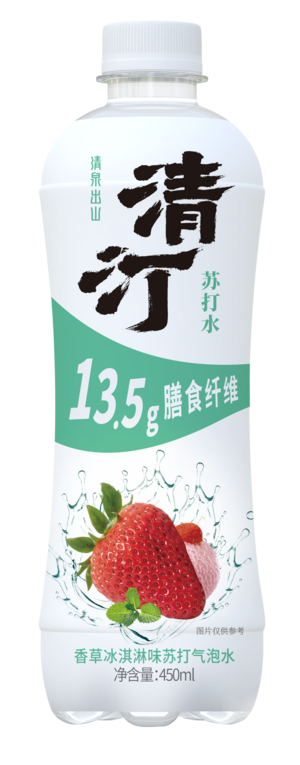 清泉出山香草冰激淋味苏打气泡水