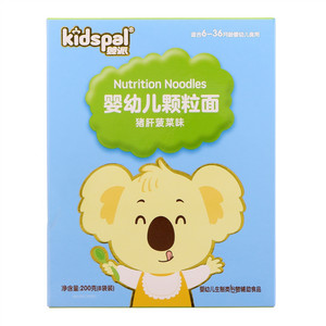 婴派婴幼儿颗粒面（猪肝菠菜味）