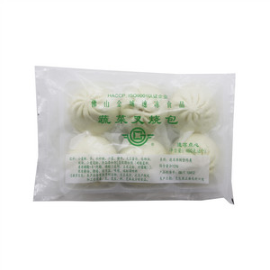 蔬菜叉烧包