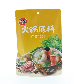 川崎火锅底料（鲜香鸡汁）200g