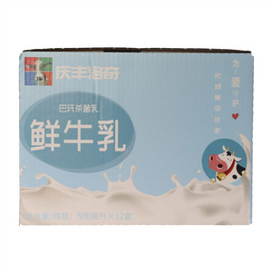 庆丰洛奇鲜牛乳巴氏杀菌乳