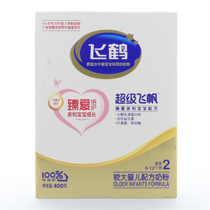 飞鹤超飞帆盒2段奶粉