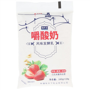 牧天下（草莓+椰果+燕麦）嚼酸奶