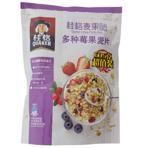 桂格麦果脆多种莓果麦片605克