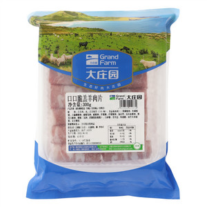 大庄园口口脆羔羊肉片