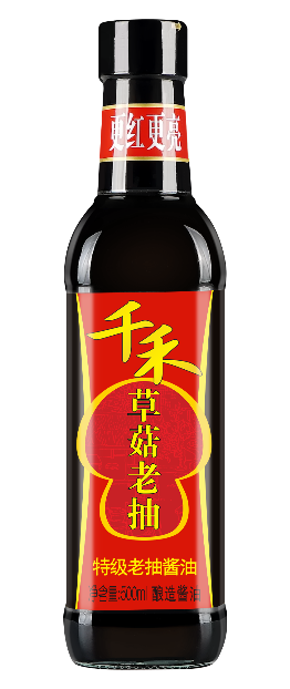 千禾草菇特级老抽酱油
