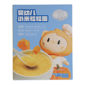 喵小侠婴幼儿小米南瓜粒粒面