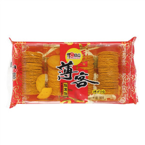 开心食点烤肉味薄客超薄饼