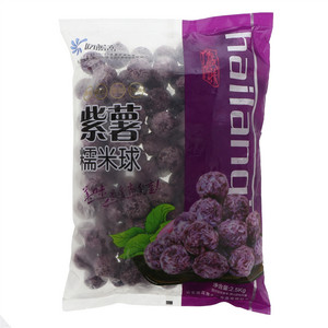 海蓝奇传统原味紫薯糯米球